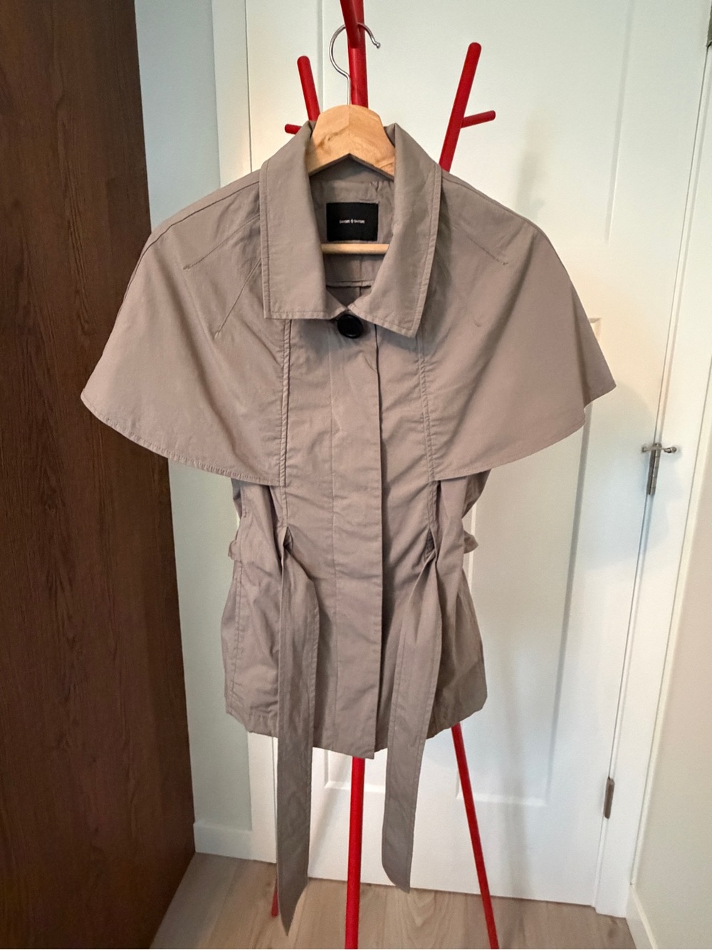 Samsøe Samsøe (Samsoe) Caped Trench Coat